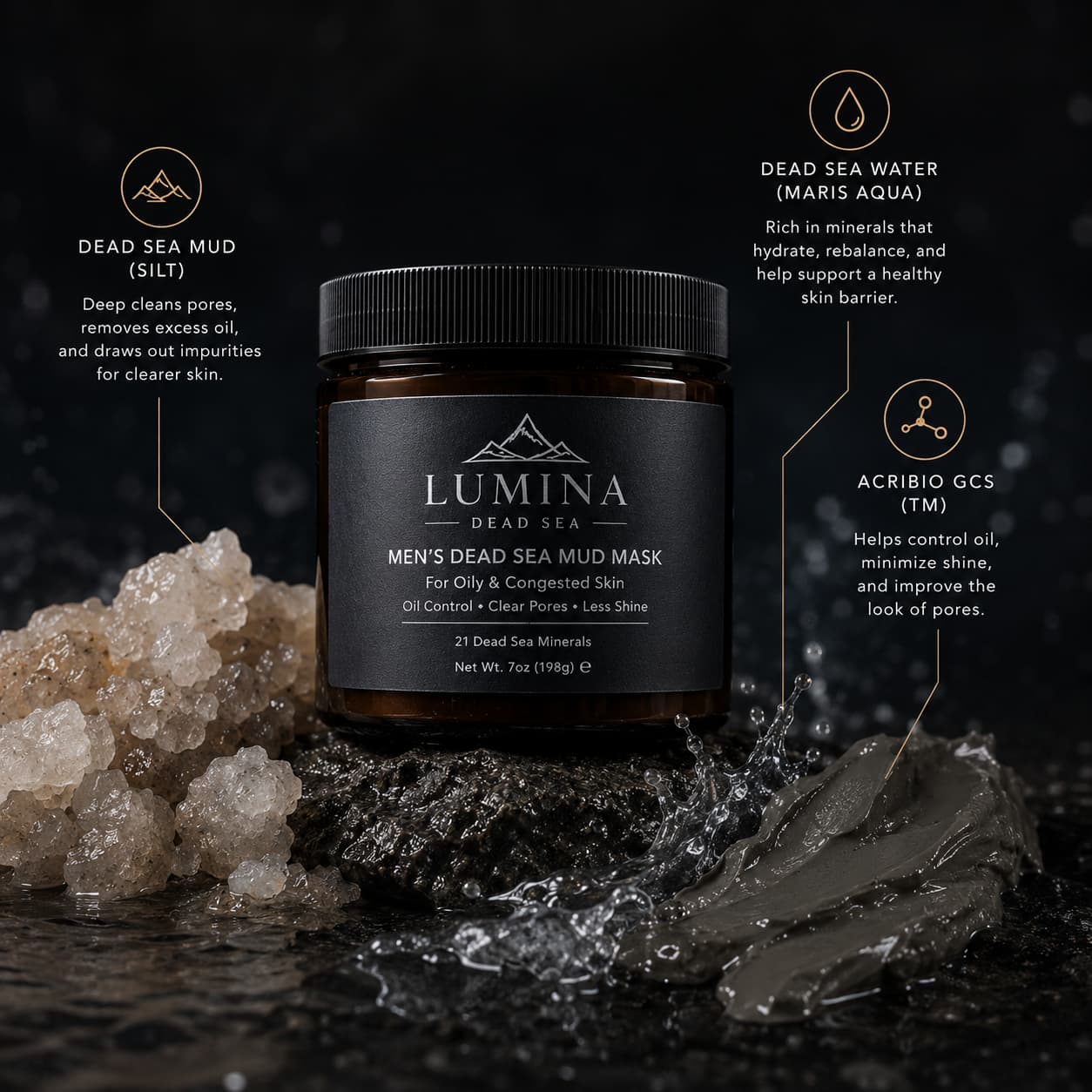 Lumina Mineral Mud Mask