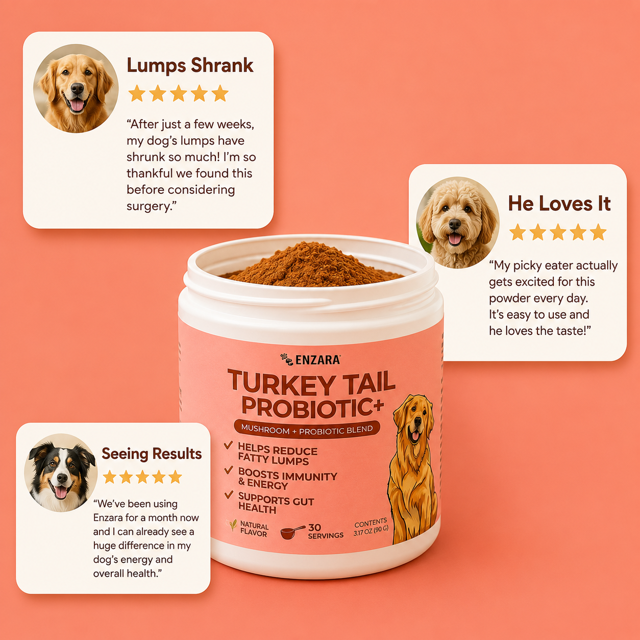 Enzara™ Turkey Tail Probiotic